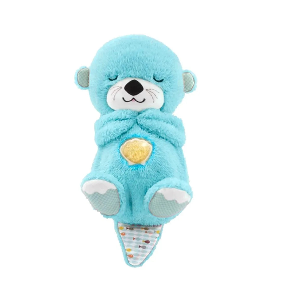 Breathing Otter Baby Stuffed Plush Toy